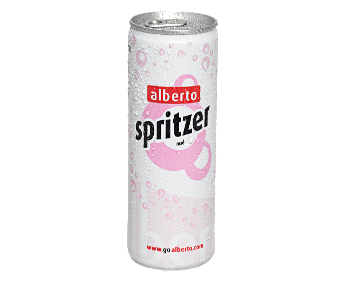 Alberto Spritzer Rose 250ml 4-Pack Can