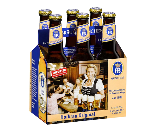 Hofbrau Original 11.2oz 6-Pack Bottle