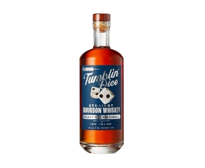 Deadwood Tumblin Dice Straight Bourbon Heavy Rye Mashbill 750ml (Primo For Life)