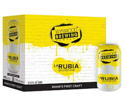 Wynwood La Rubia 12oz 12-Pack Can