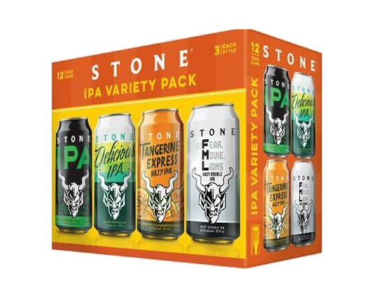 Stone Mixed IPA Variety 12oz 12-Pack Can