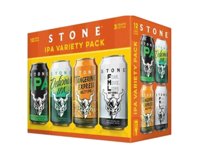 Stone Mixed IPA Variety 12oz 12-Pack Can