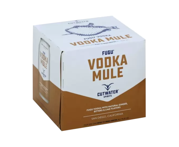 Cutwater Fugu Vodka Mule 12oz 4-Pack Can