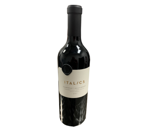 Italics Coombsville Grown Cabernet Sauv 2018 750ml (No Barcode)