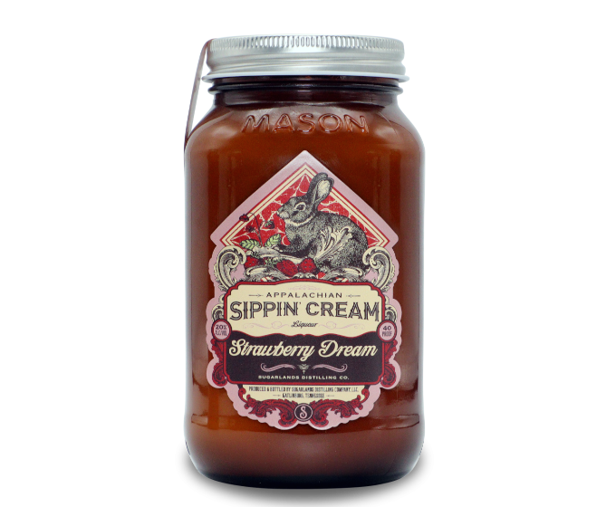 Sugarlands Appalachian Strawberry Dream Sippin Cream 750ml