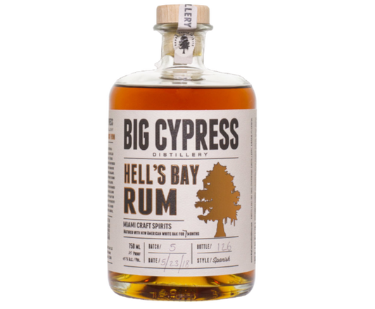 Big Cypress Hells Bay Rum 750ml (DNO P4)