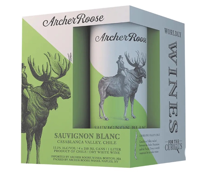 Archer Roose Sauvignon Blanc 250ml 4-Pack Can