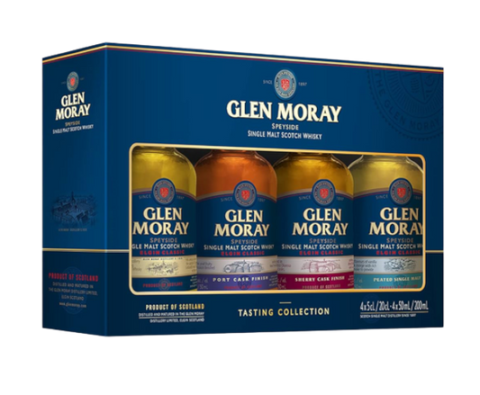 Glen Moray Heritage Tasting Collection 50ml (4-Pack Bottle)