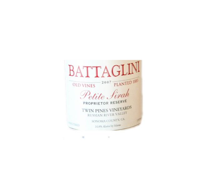 Battaglini Petite Sirah 750ml
