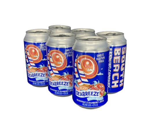 South Beach Seabreeze 12oz 6-Pack Can