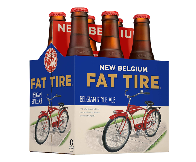 New Belgium Fat Tire 12oz 6-Pack Bottle