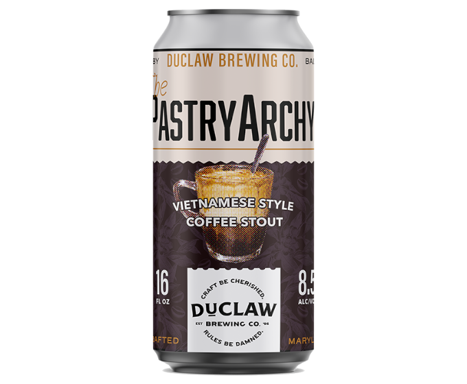 Duclaw Pastryarchy Vietnamese Coffee 16oz 4-Pack Can