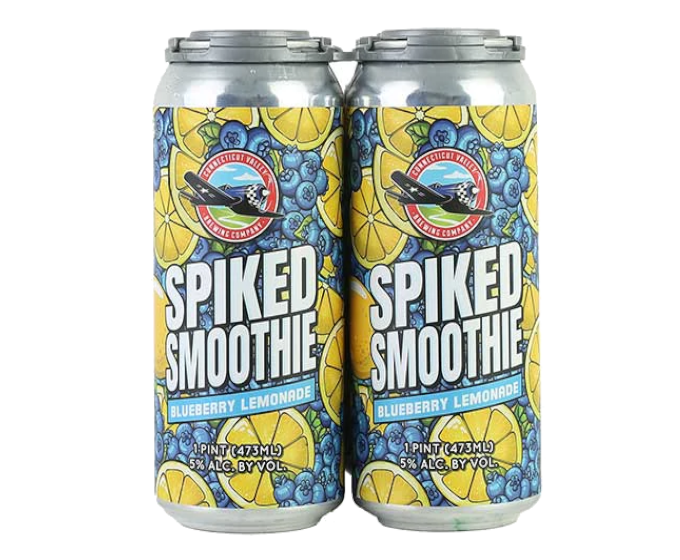 CVB Spiked Smoothie Blueberry Lemonade 16oz 4-Pack Can