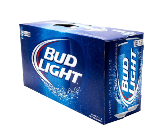 Bud Light 12oz 18-Pack Can