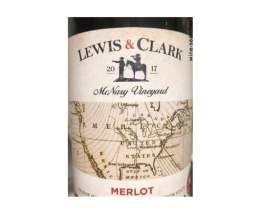 Lewis & Clark Merlot McNavy Vineyard 750ml