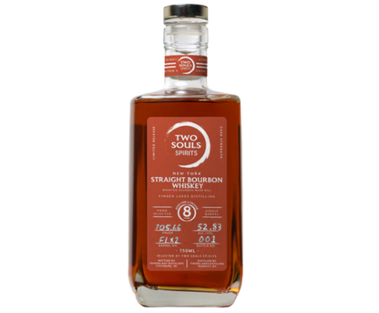 Two Souls Finger Lakes Straight Rye 8 Years 750ml