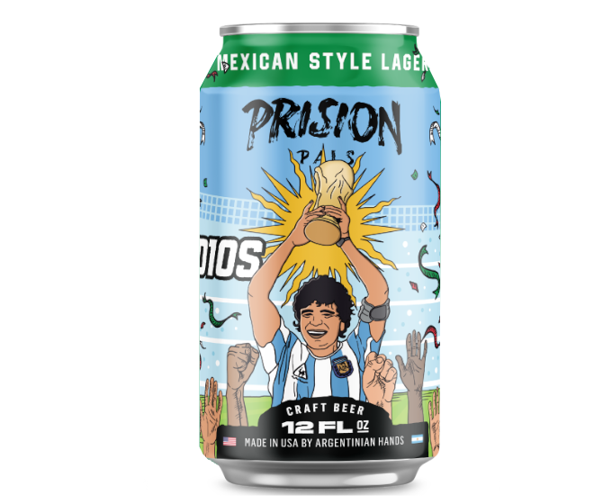 Prision Pals D10S Mexican Lager 12oz 6-Pack Can