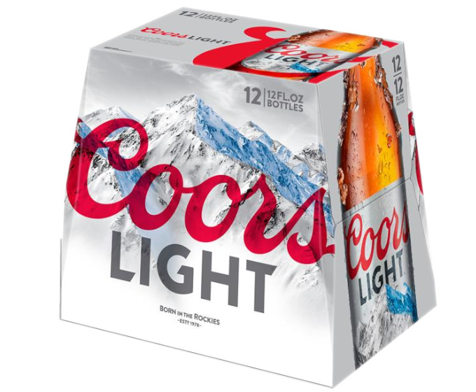 Coors Light 12oz 12-Pack Bottle