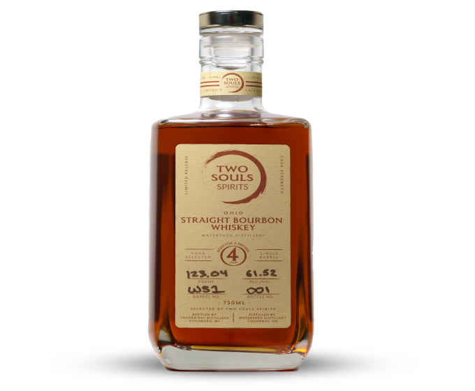 Two Souls Ohio Watershed Straight Bourbon 4 Years 750ml