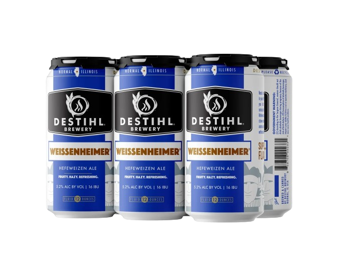 Destihl Weissenheimer Hefeweizen 12oz 6-Pack Can