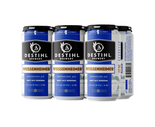 Destihl Weissenheimer Hefeweizen 12oz 6-Pack Can