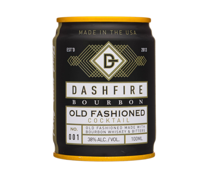 Dashfire Bourbon Old Fashioned 100ml Single Can