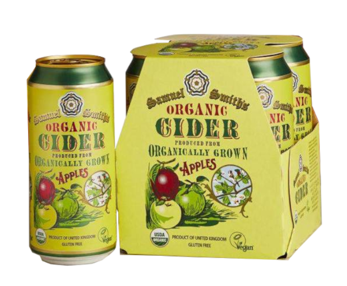 Samuel Smith Organic Apple Cider 14.9oz 4-Pack Can