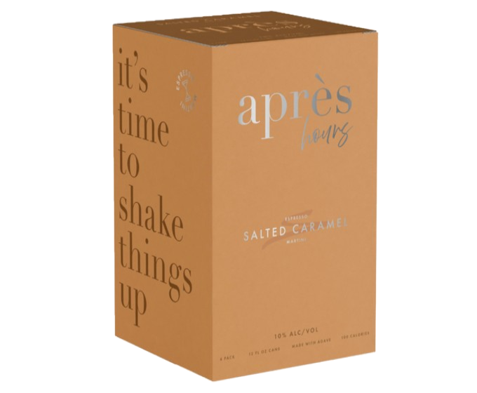 Apres Hours Salted Caramel 355ml 4-Pack Can