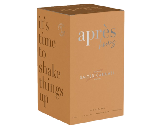 Apres Hours Salted Caramel 355ml 4-Pack Can