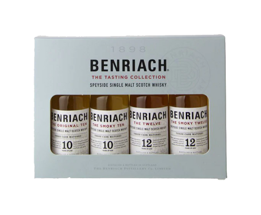 The Benriach Tasting Collection Combo 50ml (2-10Y & 2-12Y)