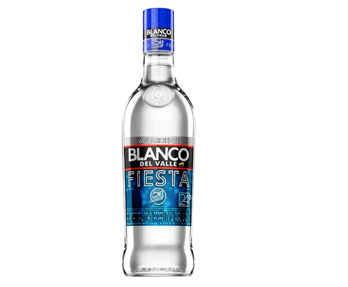 Aguardiente Blanco del Valle Sin Azucar Fiesta  750ml (DNO P4)