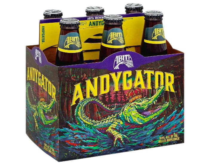 Abita Andygator Helles Dopplebock 12oz 6-Pack Bottle