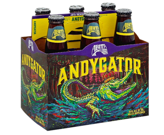 Abita Andygator Helles Dopplebock 12oz 6-Pack Bottle