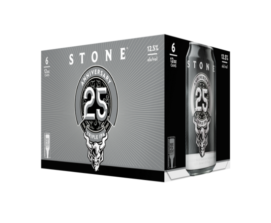 Stone 25th Anniversary Triple IPA 12oz 6-Pack Can