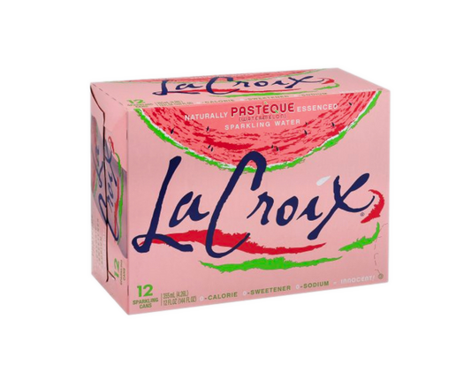 La Croix Pasteque (Watermelon) 12oz 12-Pack Can