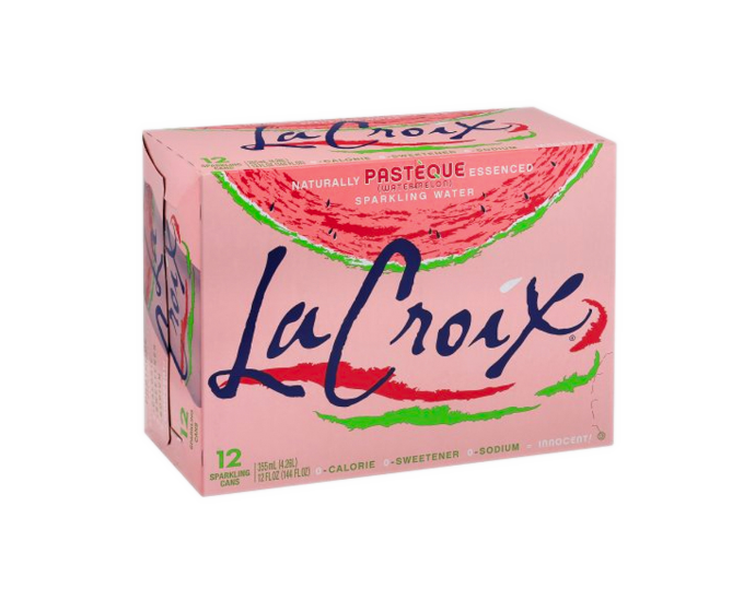 La Croix Pasteque (Watermelon) 12oz 12-Pack Can