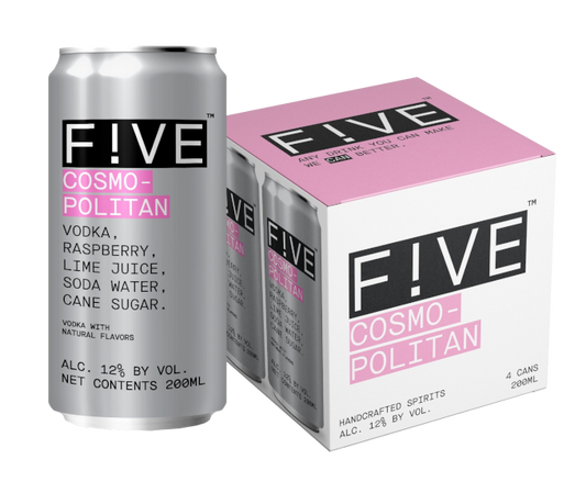 Five Drinks Cosmo Politan 200ml 4-Pack Can