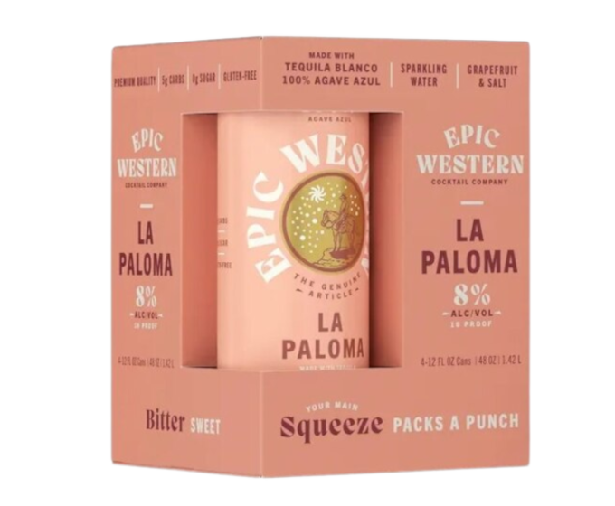 Epic Western La Paloma 355ml 4-Pack Can