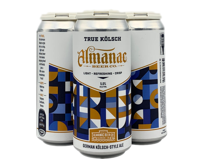 Almanac True Kolsch 16oz 4-Pack Can