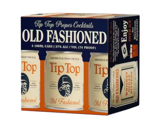 Tip Top Old Fashioned 100ml 4-Pack Can