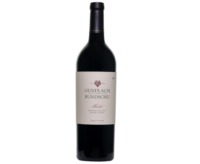 Gundlach Bundschu Merlot 2018 750ml