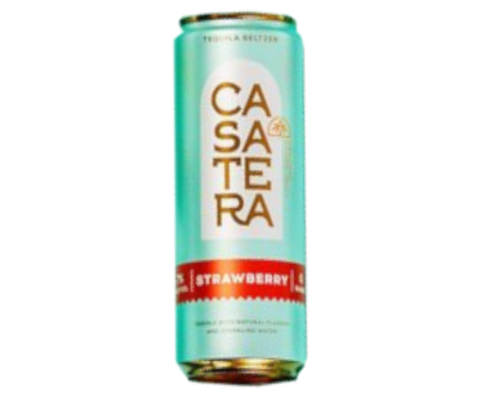 Casatera Strawberry Tequila Seltzer 355ml Single Can