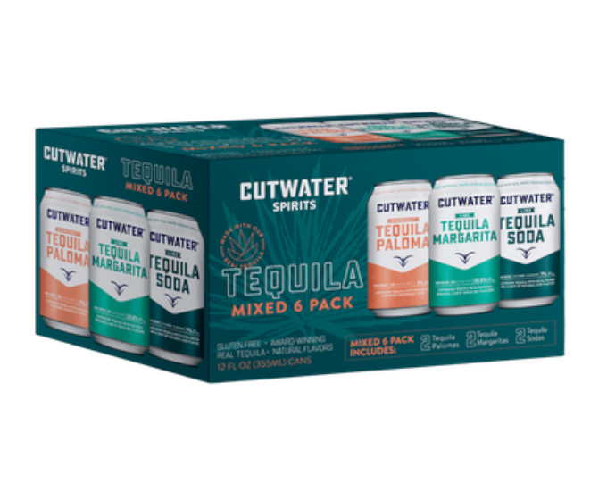Cutwater Variety Pack 12oz 6-Pack Can