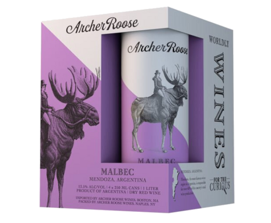 Archer Roose Malbec 250ml 4-Pack Can