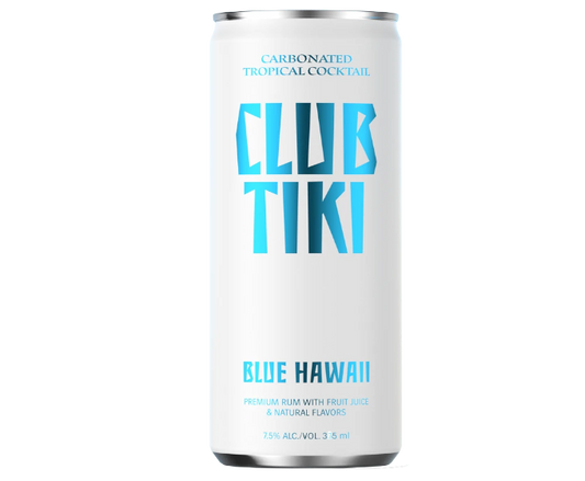 Club Tiki Blue Hawaii 375ml 4-Pack Can