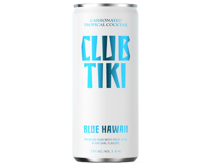 Club Tiki Blue Hawaii 375ml 4-Pack Can