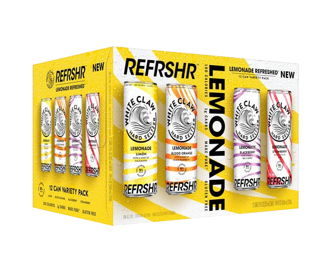 White Claw Refrshr Lemonade Variety 12oz 12-Pack Can