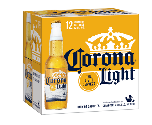 Corona Light 12oz 12-Pack Bottle