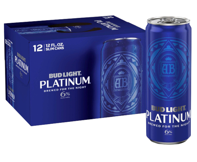 Bud Light Platinum 12oz 12-Pack Can