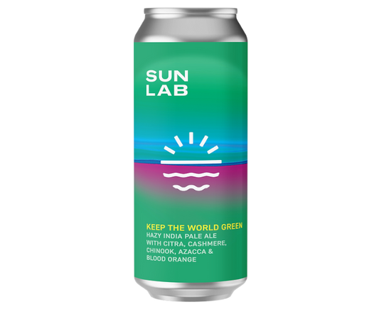 Sun Lab Keep The World Green 16oz 4-Pack Can